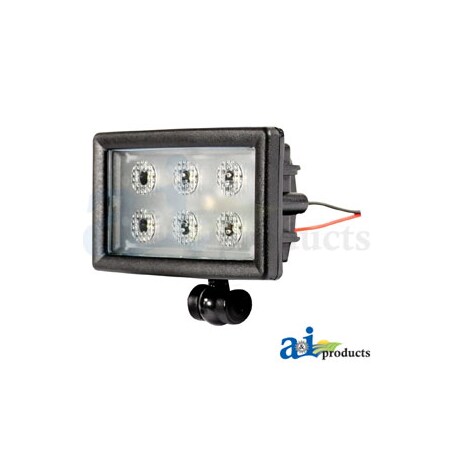 A & I Products Work Lamp, LED; Rectangle, Flood 3" X 5 7" x6" x4" A-WL545